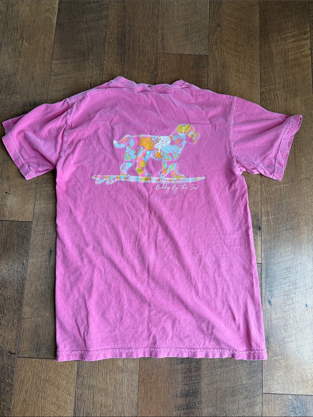 Women’s Buddy by the Sea Pink T-Shirt